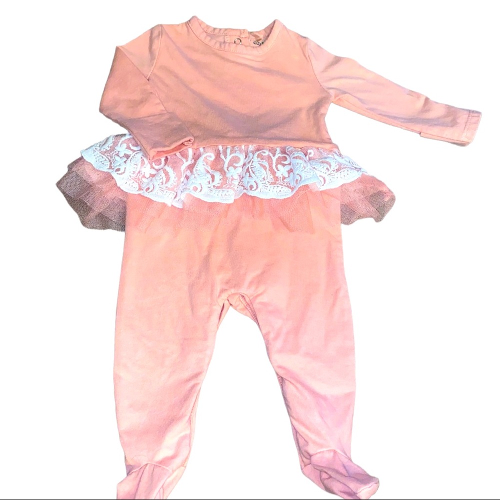 ChickPea Button Up Long-sleeved Footies